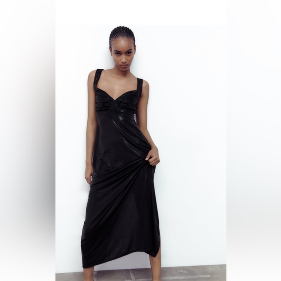 NWT ZARA MAXI DRESS, SIZE S - Picture 10 of 10